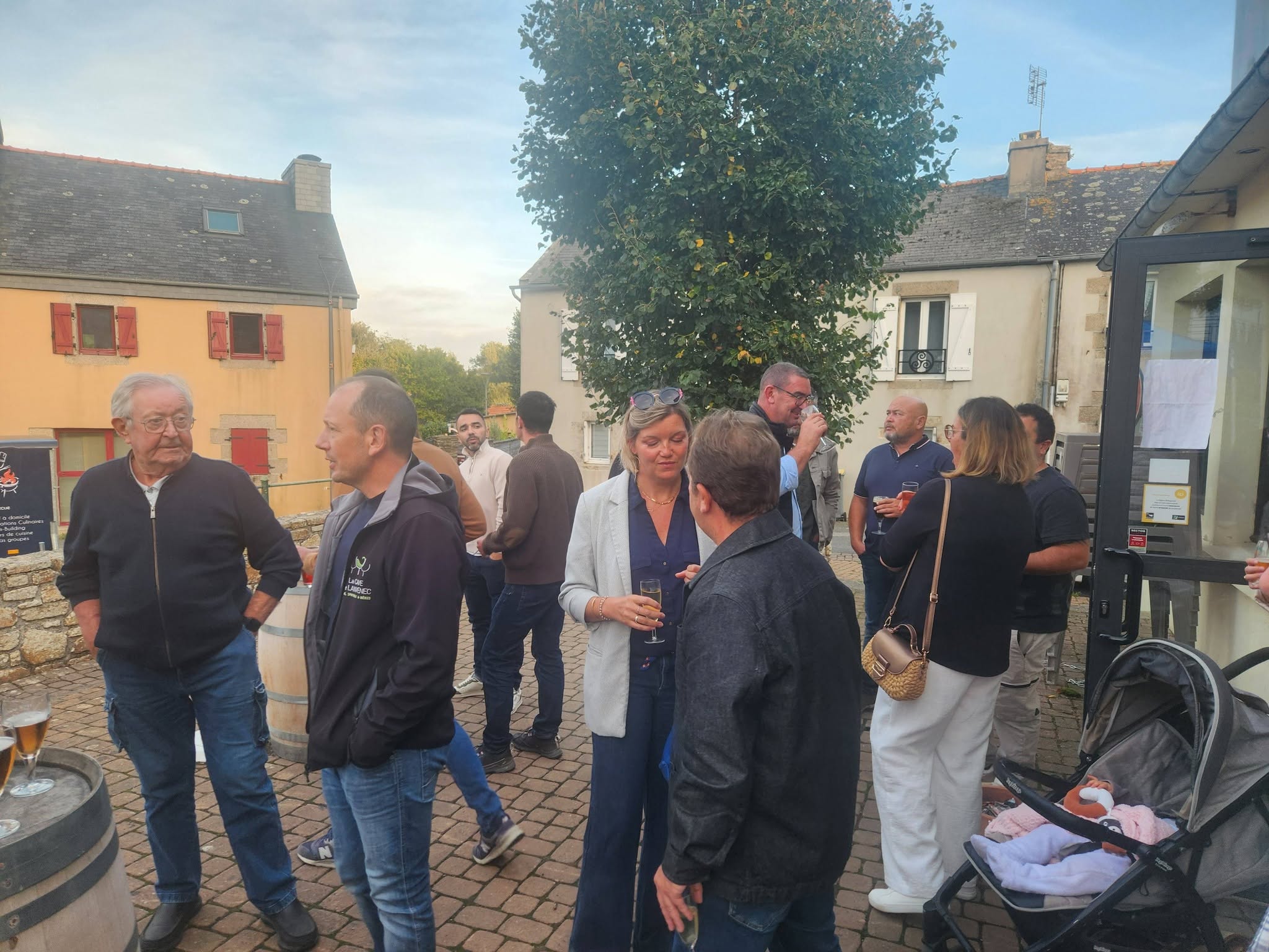 Première soirée barbecue de l’UCELP à Locmaria-Plouzané