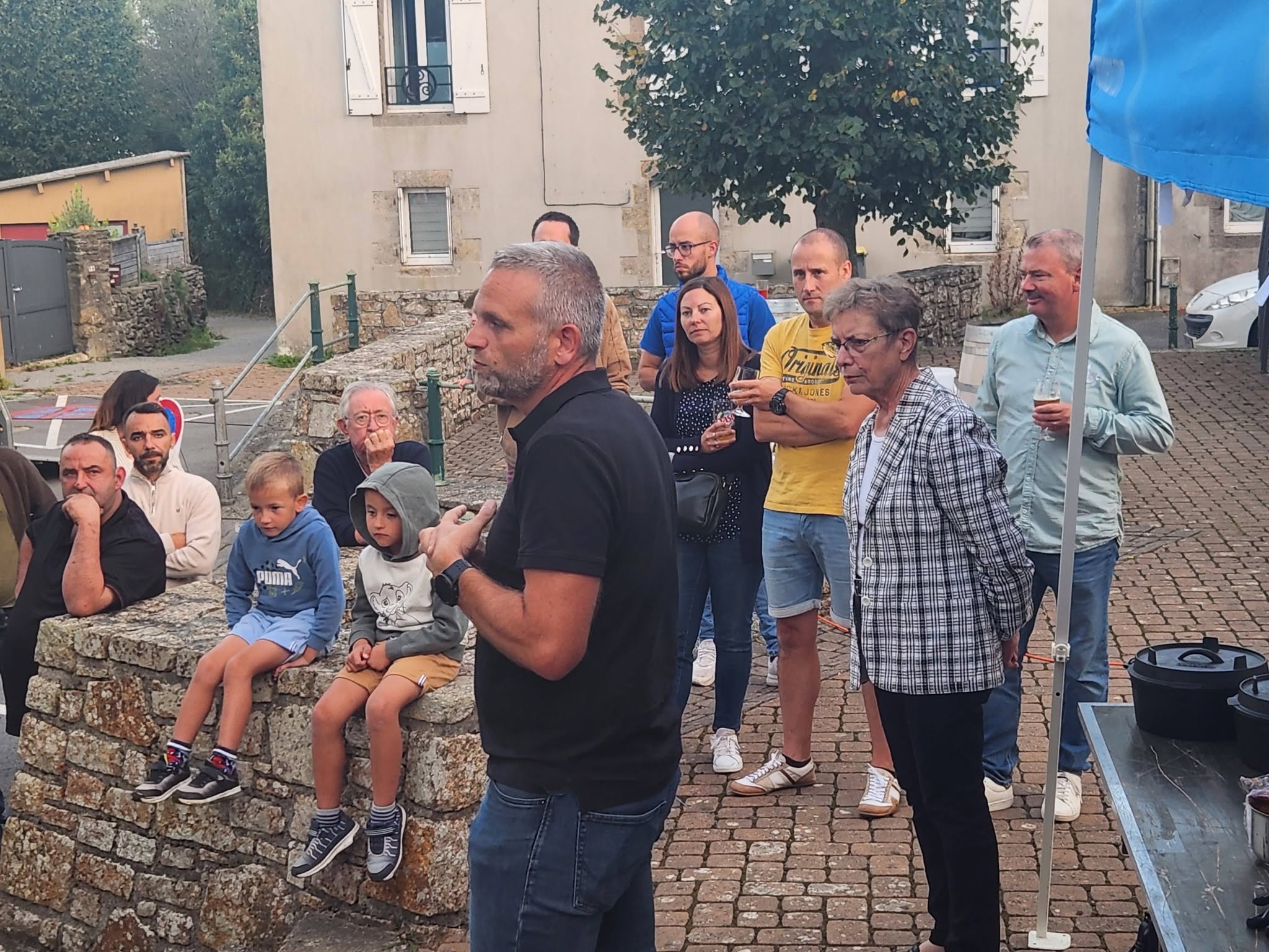 Première soirée barbecue de l’UCELP à Locmaria-Plouzané