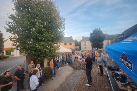 Première soirée barbecue de l’UCELP à Locmaria-Plouzané